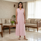 Bizzy Lizzy Pink Lily 2pc Set  Housecoat