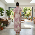 Bizzy Lizzy Purple Sunflower Housecoat