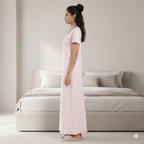 Brasso Premuim Pink Lilacs Aline Nighty