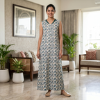 Bizzy Lizzy Green Lily 2pc Set Housecoat
