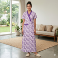 Bizzy Lizzy Purple Stock Housecoat