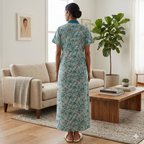 Bizzy Lizzy Pink Tulip 2pc Set Housecoat