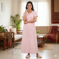 Bizzy Lizzy Light Pink Rose Front Open Nighty