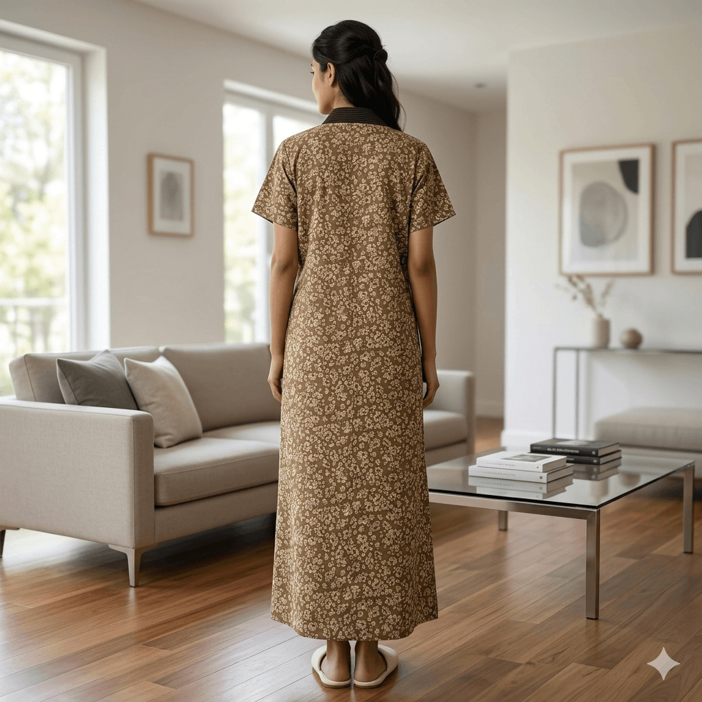 Bizzy Lizzy Light Yellow Hyacinth 2pc Set Housecoat