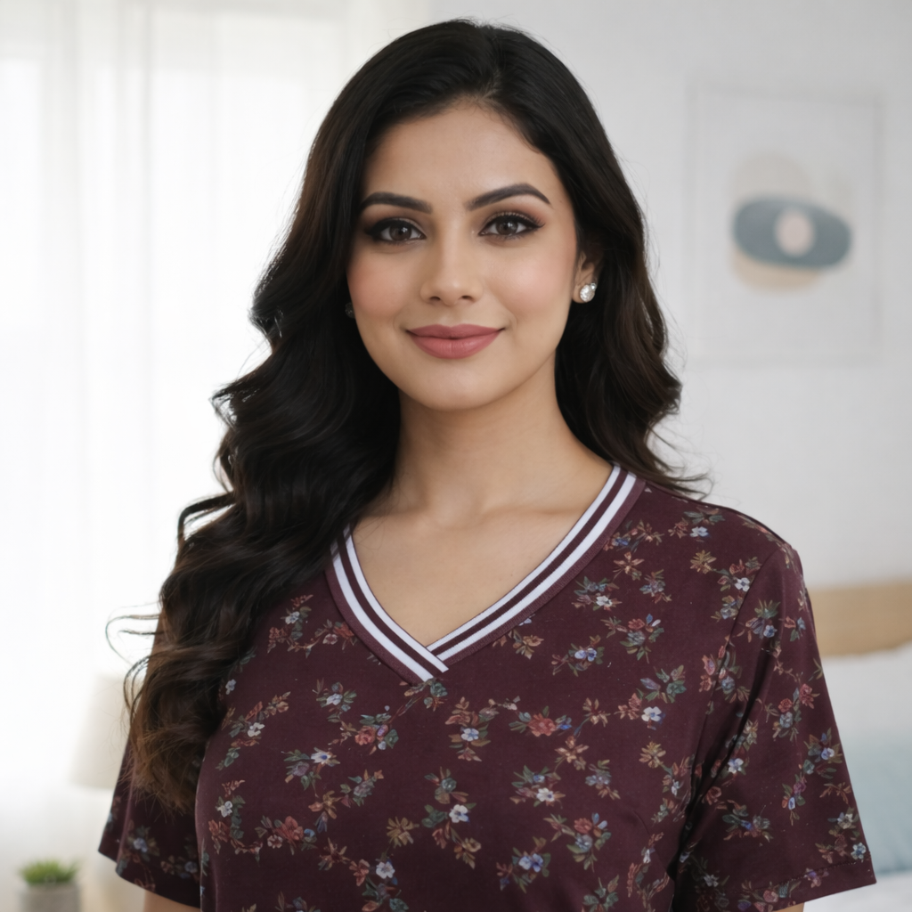 Premium Cotton Alpine Nighty