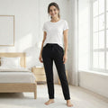 Cotton Hosiery Black Spade Track Pant