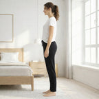 Cotton Hosiery Black Spade Track Pant