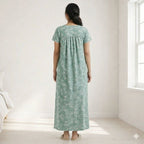 Bizzy Lizzy Poly Cotton Front Open Nighty