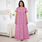 Bizzy Lizzy Cotton Front Open Nighty