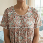 Bizzy Lizzy Poly Cotton Yolkcut Nighty