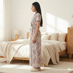 Bizzy Lizzy Poly Cotton Housecoat