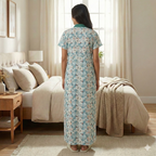 Bizzy Lizzy Poly Cotton 2pc Set  Housecoat