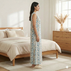 Bizzy Lizzy Poly Cotton 2pc Set  Housecoat