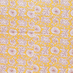 Pure Cotton Yellow Daffodil Housecoat