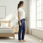 Cotton Hosiery Navy Spade Track Pant