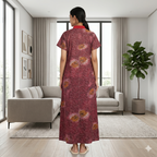 Bizzy Lizzy Red Stock Housecoat