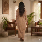 Bizzy Lizzy Yellow Peony Front Open Nighty