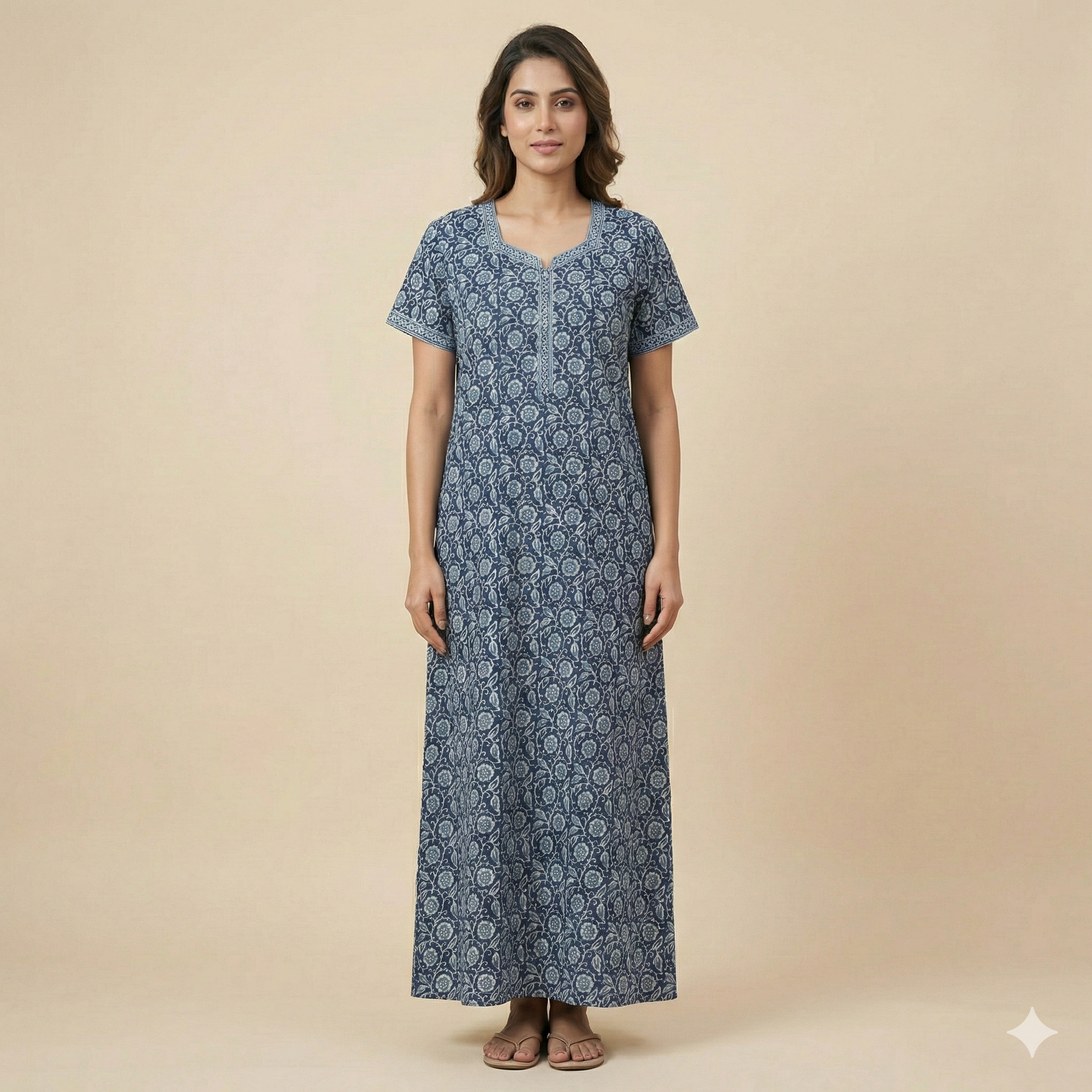 Pure Cotton Aline Nighty