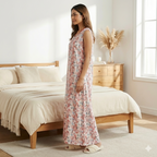 Bizzy Lizzy Poly Cotton 2pc Set  Housecoat