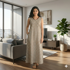 Bizzy Lizzy Corn Yellow Rose 2pc Set  Housecoat