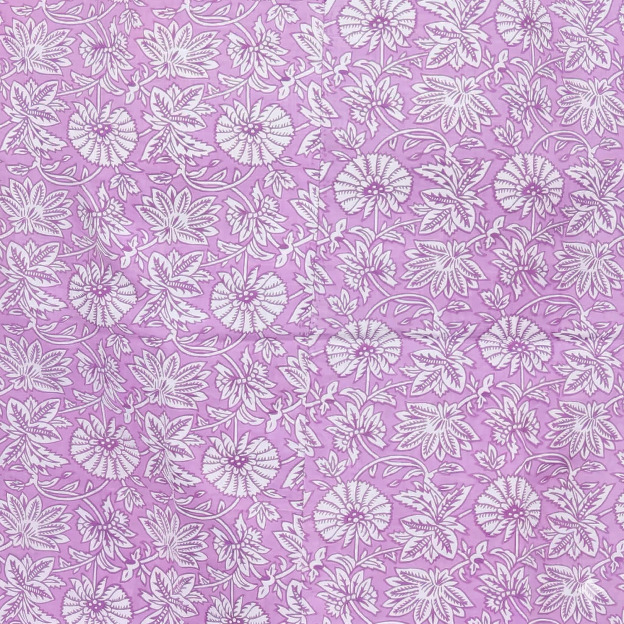 Pure Cotton Purple  Daffodil Housecoat