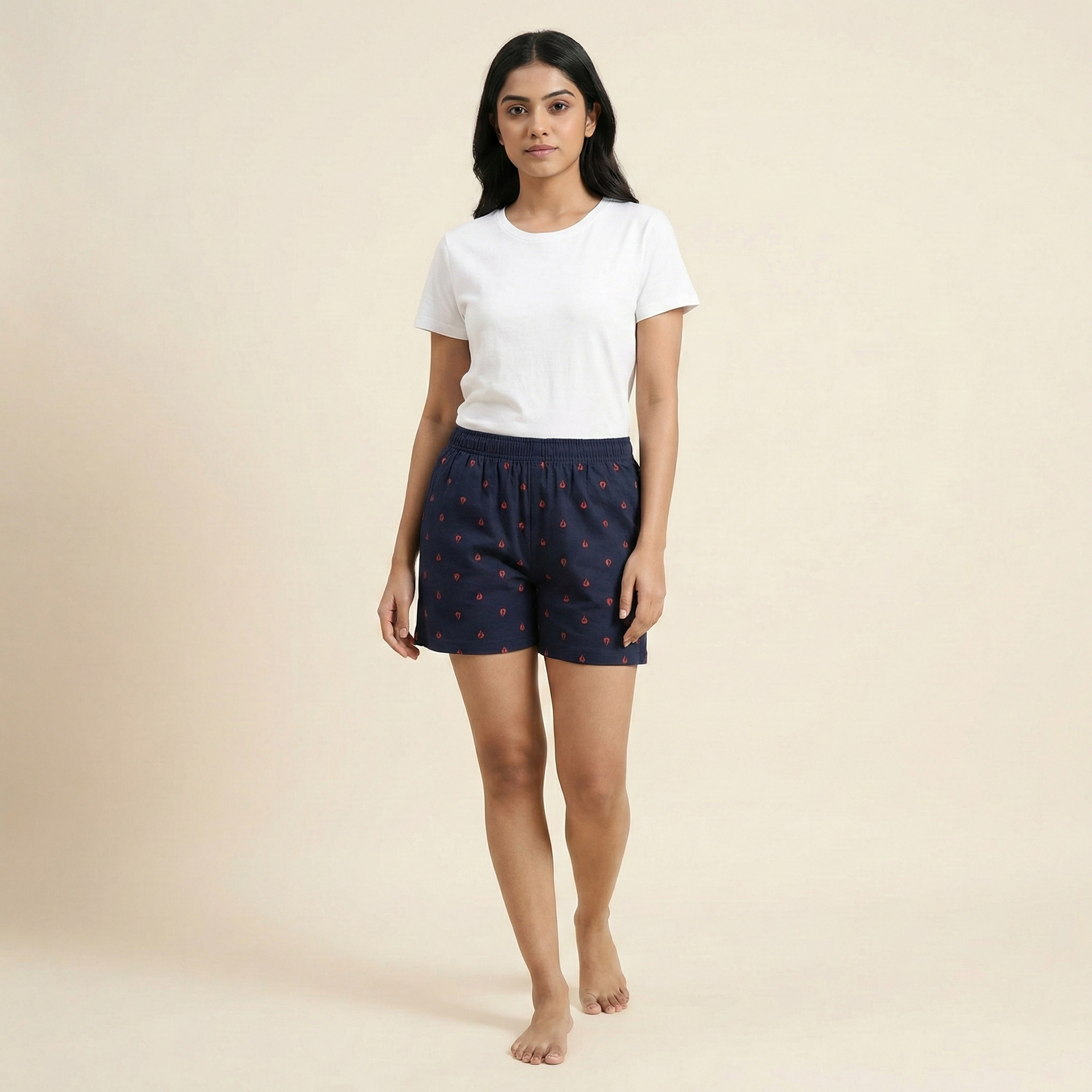 Premium Cotton Hosiery Short