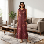 Bizzy Lizzy Red Stock 2pc Set Housecoat