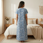 Bizzy Lizzy Poly Cotton Front Open Nighty