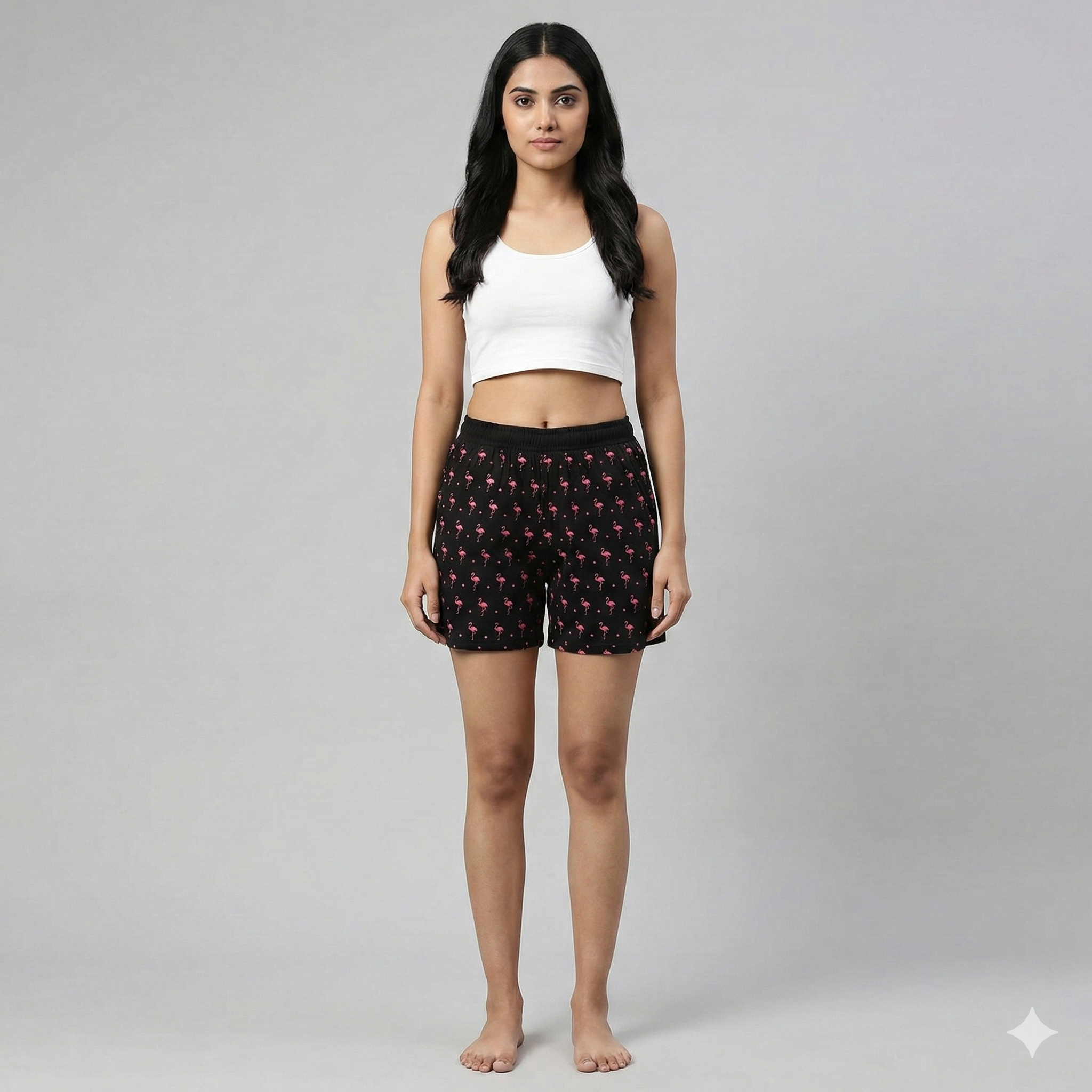 Premium Cotton Hosiery Short