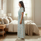 Bizzy Lizzy Poly Cotton 2pc Set  Housecoat