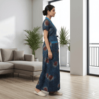 Bizzy Lizzy Blue Stock 2pc Set Housecoat