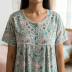 Bizzy Lizzy Poly Cotton Yolkcut Nighty