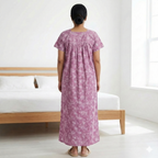 Bizzy Lizzy Poly Cotton Front Open Nighty