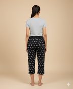 Premium Cotton Hosiery  3/4 Length Capri