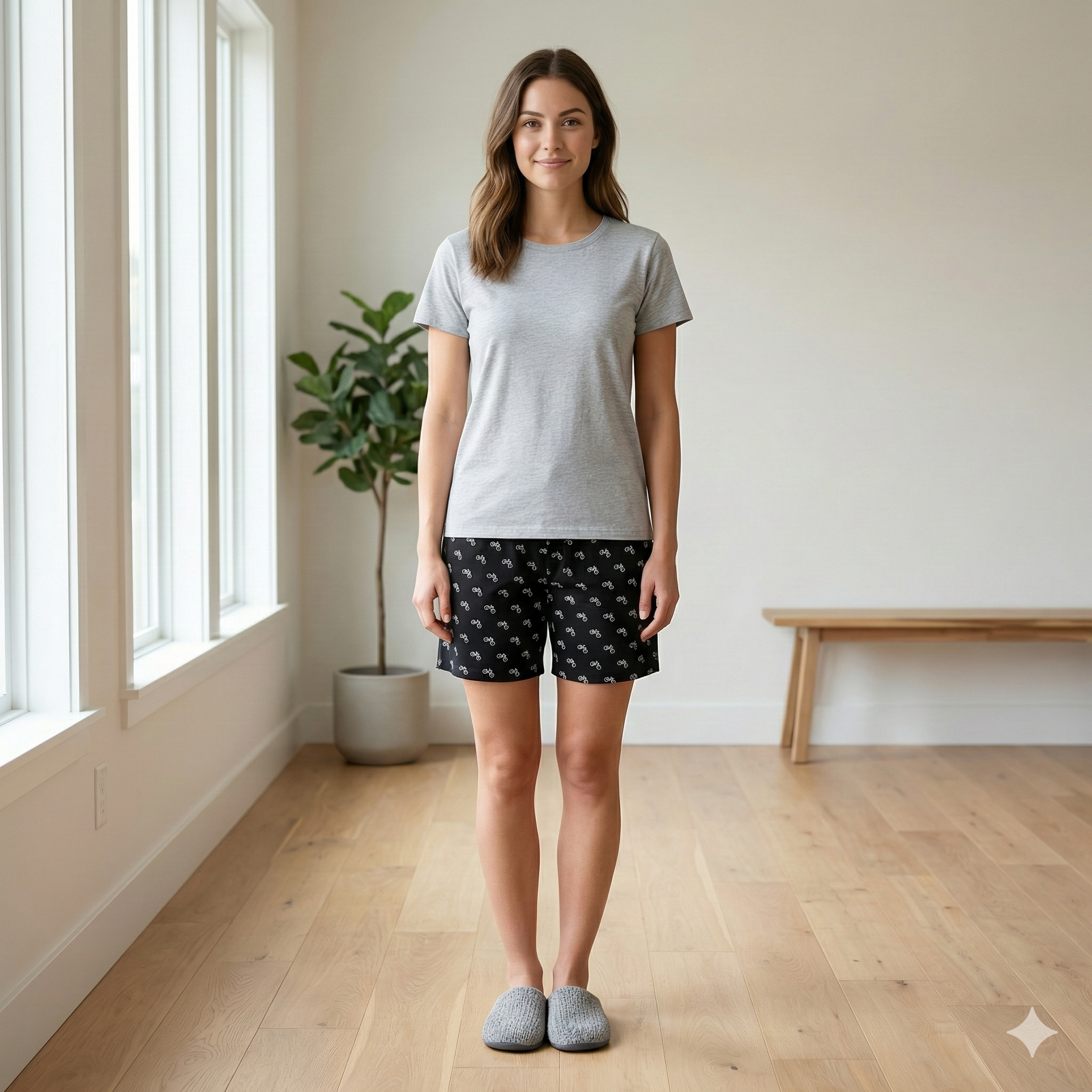 Premium Cotton Hosiery Short