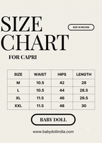 Cotton Hosiery Navy Plain Diamond Capri