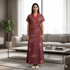 Bizzy Lizzy Red Stock Housecoat