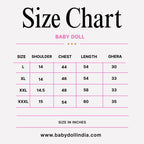 Bizzy Lizzy Cotton Front Open Nighty