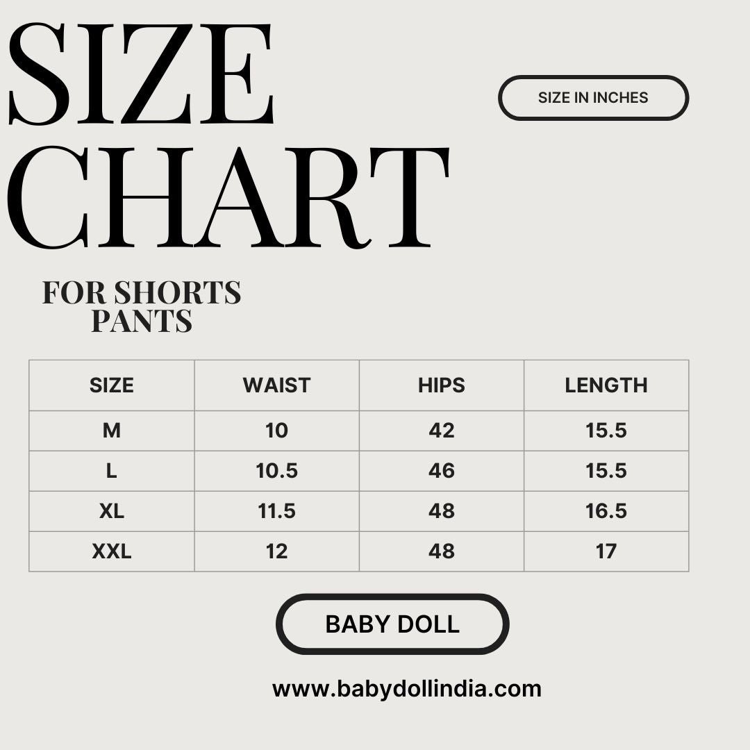 Premium Cotton Hosiery Short