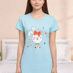 Super Soft Cotton Hosiery Girl's Nighty