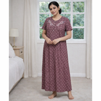 Bizzy Lizzy Poly Cotton Feeding Nighty