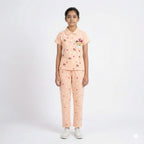 Premium Cotton Hosiery Girls Night Suit