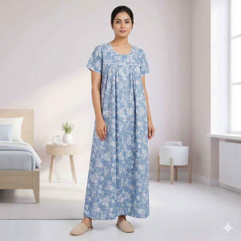 Bizzy Lizzy Poly Cotton Nighty